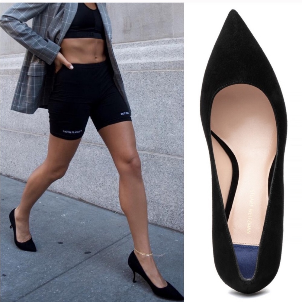 NWB Stuart Weitzman Tippi 70 Pointy Toe Pump